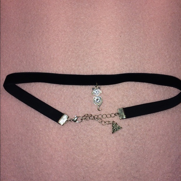 PRISM Jewelry - Black Felt Choker
